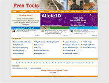 Tablet Screenshot of free.premierbiosoft.com